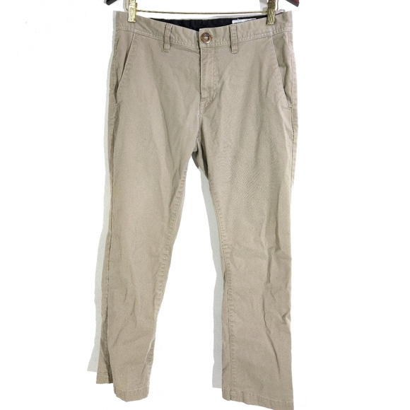 Volcom | Men's Light Tan Pants - Picture 1 of 10